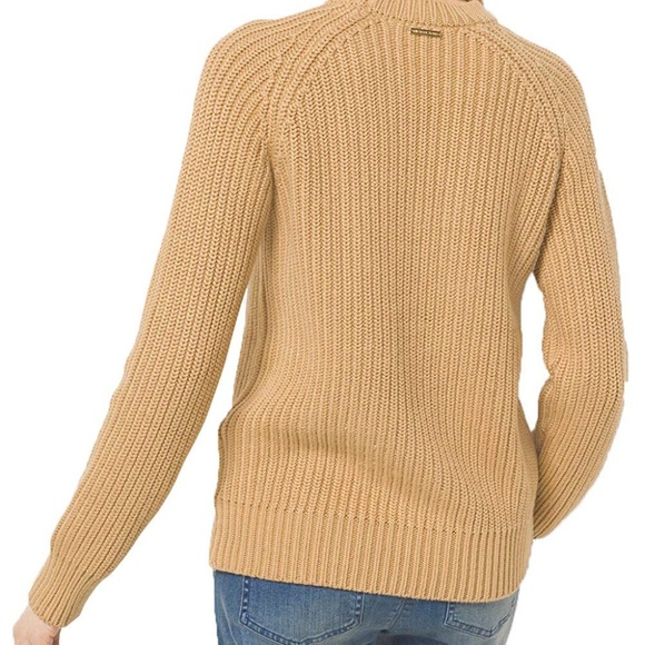 Michael KORS Chunky Ribbed Knit Sweater Black XS - Picture 6 of 8